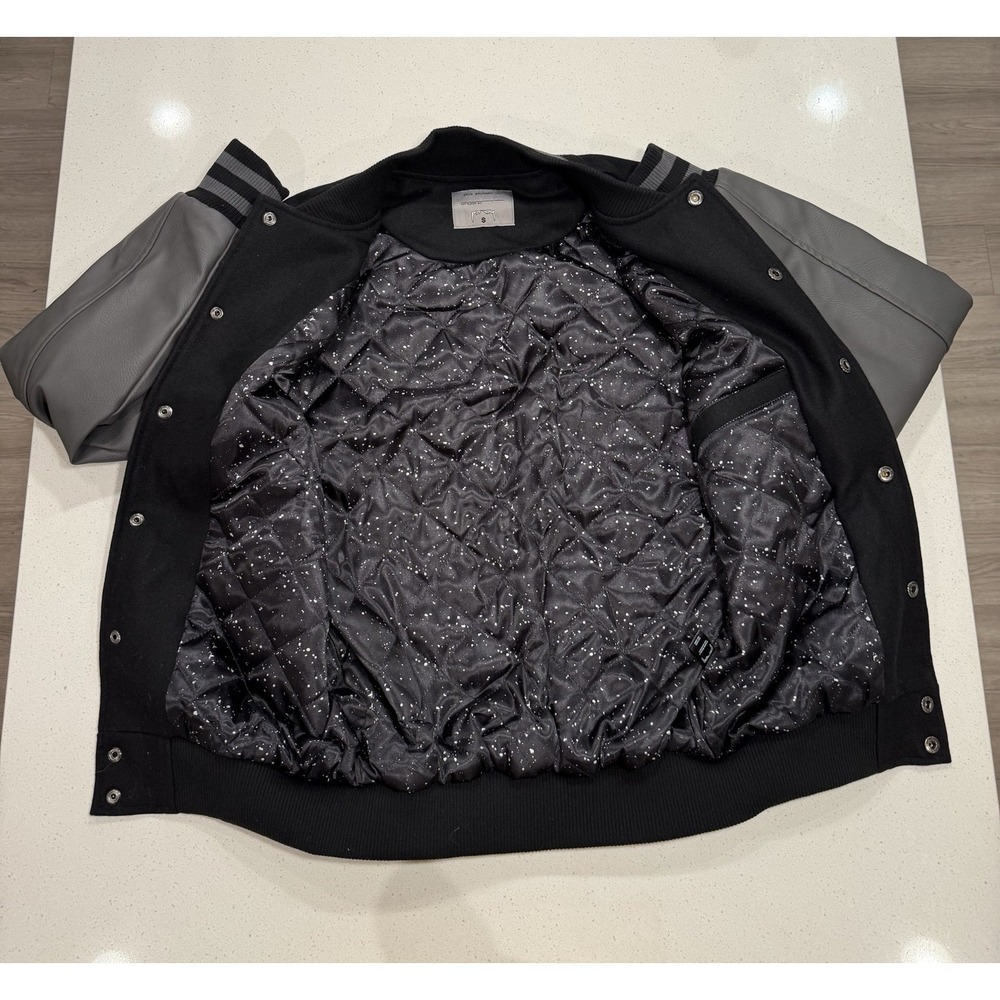 Rare Pit Viper Letterman‎ Varsity Jacket Men's Size Small Black - Picture 3 of 7